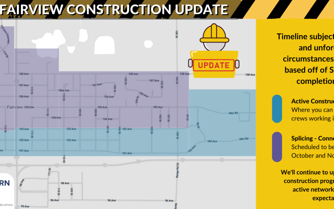 Construction Update – October